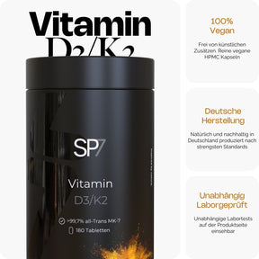 Vitamin D3/K2 capsules